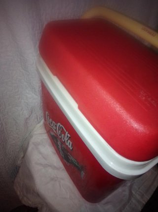 Nevera Coca-Cola Vintage Camping