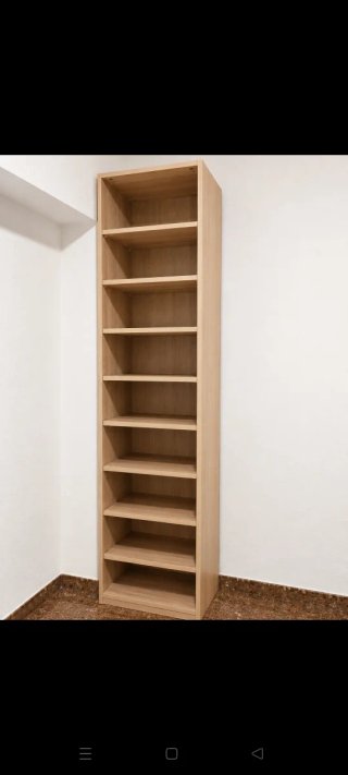 Vestidor madera beige + 2 espejos