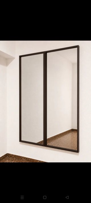 Vestidor madera beige + 2 espejos