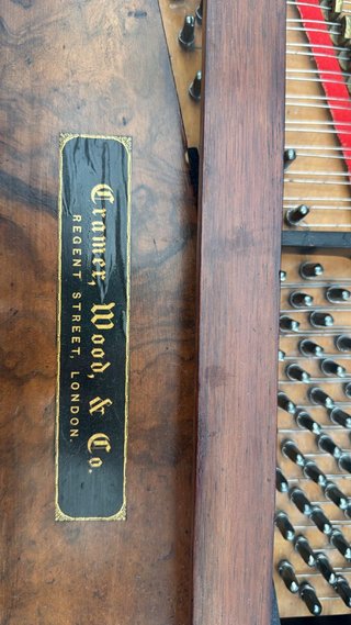 Piano de cola antiguo