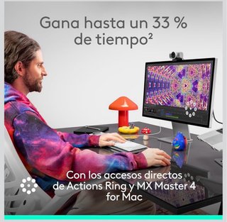Ratón Logitech MX Master 4 Inalámbrico