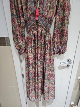 Vestido estampado boho chic