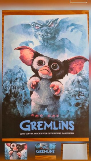 Póster Gremlins 30x40cm