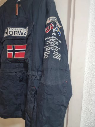 Anorak Geographical Norway Azul