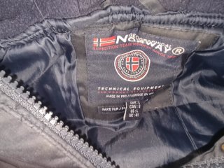Anorak Geographical Norway Azul