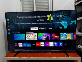 Samsung 50” 4K QLED — Imagen espectacular y calida