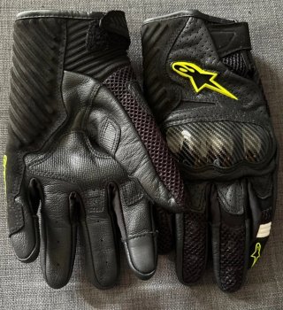 Guantes Alpinestars Negro/Amarillo