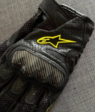 Guantes Alpinestars Negro/Amarillo