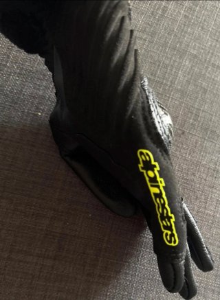 Guantes Alpinestars Negro/Amarillo