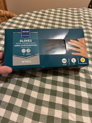 Guantes Nitrilo Metro Professional Talla L