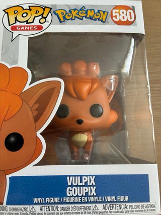 Set Funko Pop Pokémon Pikachu y Vulpix