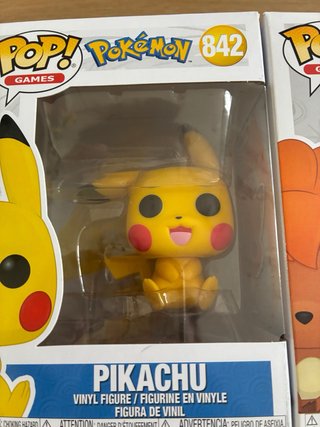 Set Funko Pop Pokémon Pikachu y Vulpix