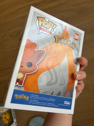 Set Funko Pop Pokémon Pikachu y Vulpix