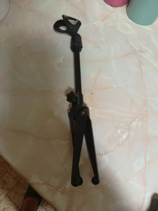 Suporte de Micrófono de sobremesa negro