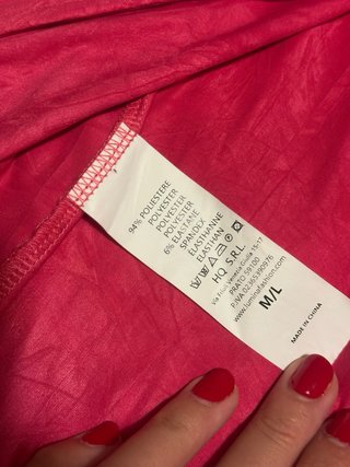 Vestido italiano rosado