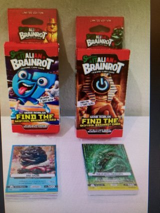Brainrot Serie Roblox Trading Card Game