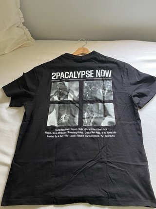 Camiseta Negra Tupac