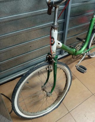 Bicicleta plegable GAC antigua