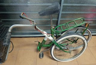 Bicicleta plegable GAC antigua