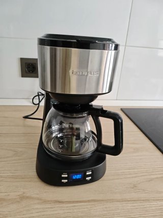 Cafetera programable Taurus  Legend 12 tazas, 900W