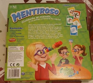 Juegos de mesa: Mentiroso y Fantastic Gymnastics