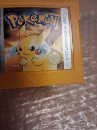 Lote Pokémon Rojo y Amarillo Game Boy