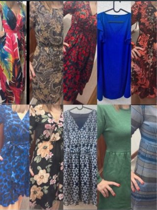 Lote de vestidos