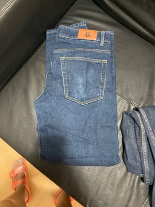 Benetton Vaqueros Azules Talla 35