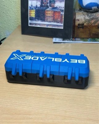 Estuche Beyblade X - 3 Beys - Azul