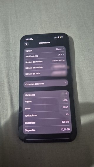 iPhone 13 Pro 128GB 86% Batería