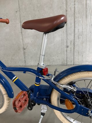 Bicicleta infantil azul Decathlon BTWIN