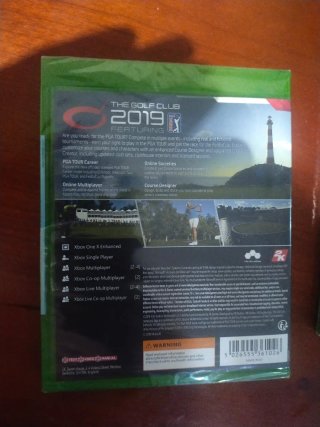 NBA 2K24 Xbox One y the golf club 2019 precintados