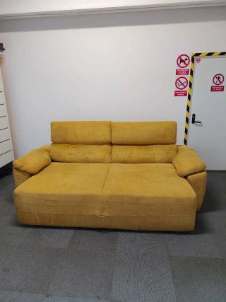 SOFA CAMA TELA AMARILLO
