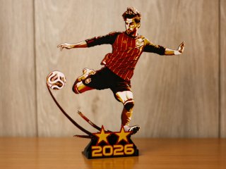 Estatuilla Ferran Torres Mundial 2026 - CREADOR