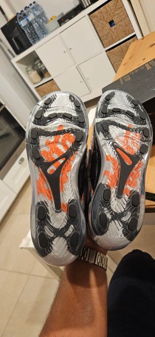 Nike Cryo Shot Palace Naranjas y Plateadas