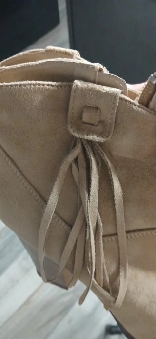 Botines Maripaz Beige