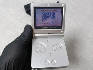 Nintendo Game Boy Advance SP Plata