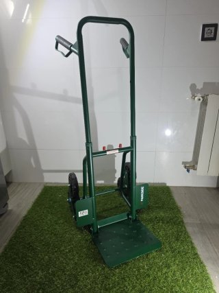 Carretilla plegable salvaescaleras de 3 ruedas