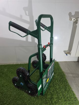 Carretilla plegable salvaescaleras de 3 ruedas