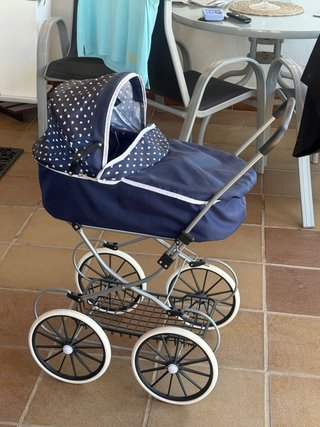 Coche capota niña 5/6 años para muñecas demontable