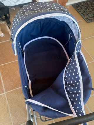 Coche capota niña 5/6 años para muñecas demontable