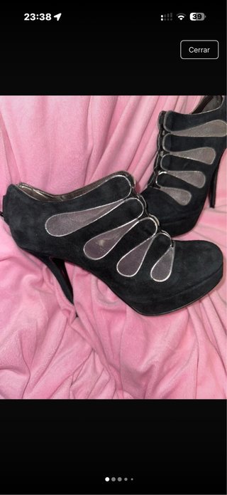 Botines Dickies Negro/Plata