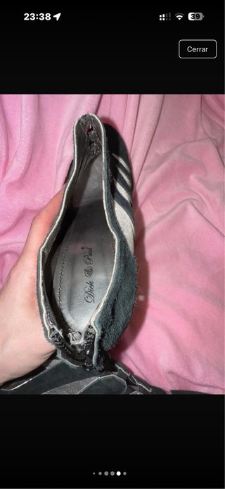 Botines Dickies Negro/Plata