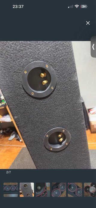 Cajón 4 altavoces 8 negro/rojo