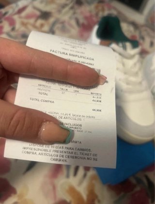 Deportivas niño verdes y blancas!!