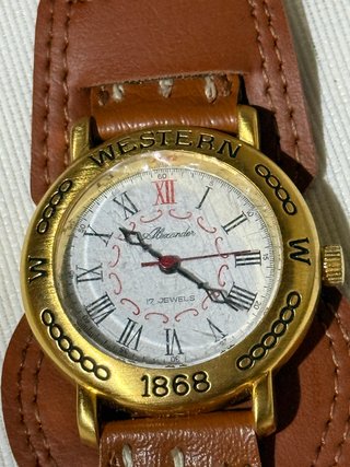 Orologio Vintage Western 1868 "Alexander" Meccanic