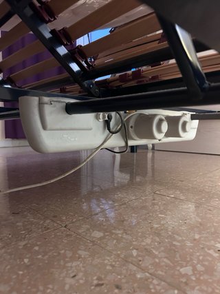 Cama articulada eléctrica con mando (105x190)