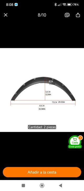Guardabarros de coche (2 piezas)