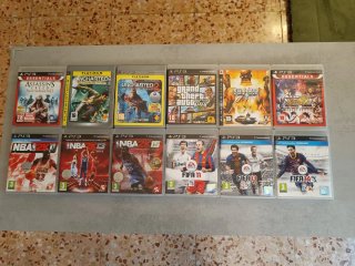 Pack 12 Juegos PS3 (Acción y Deporte)