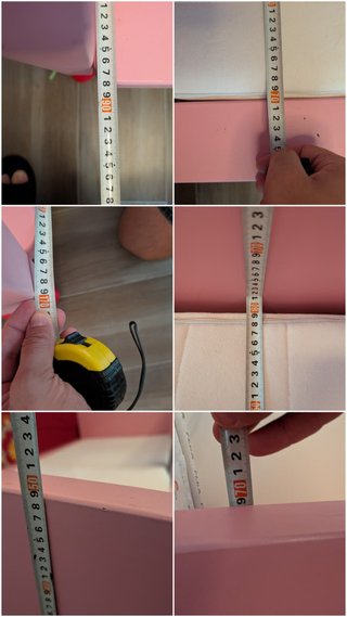 Cama infantil rosa con cajonera y mesita